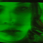 Vintage P7 phosphor CRT image